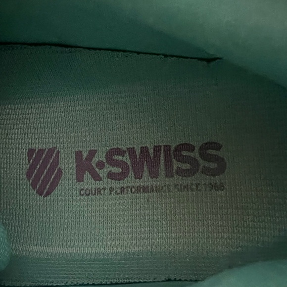 K-Swiss Women's Hypercourt Teal & Purple Athletic Sneakers - Picture 13 of 16